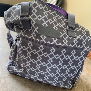 Breast pump & diaper bag.
